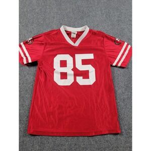 San Francisco 49ers Jersey Youth XL Vernon Davis #85 NFL Football Team Apparel